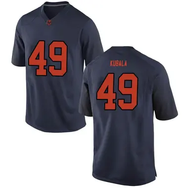Navy Josh Kubala Youth Syracuse Orange Football College Jersey - Game